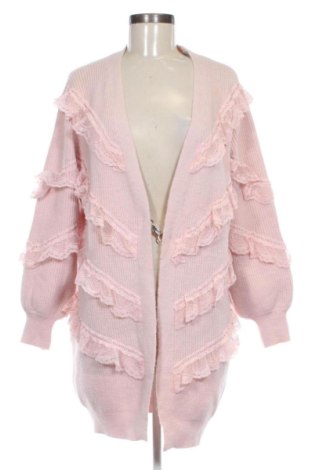 Cardigan de damă Jasmine, Mărime L, Culoare Roz, Preț 78,20 Lei