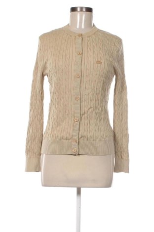 Női kardigán Lacoste, Méret M, Szín Bézs, Ár 21 760 Ft