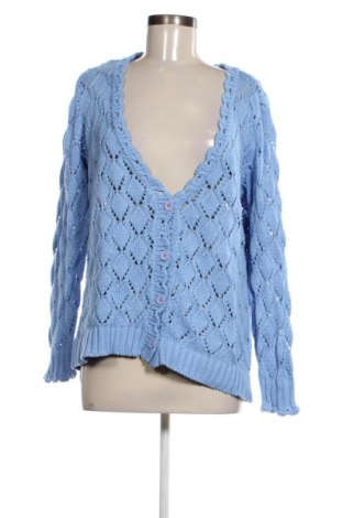 Cardigan de damă Linea Tesini, Mărime L, Culoare Albastru, Preț 109,48 Lei