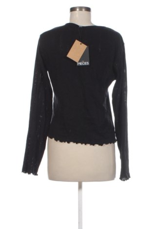 Cardigan de damă Pieces, Mărime L, Culoare Negru, Preț 196,99 Lei