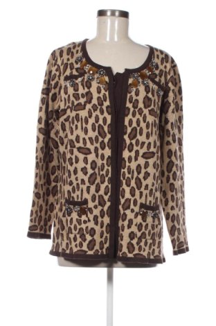 Damen Strickjacke Pompoos Design By Harald Gloockler, Größe XL, Farbe Mehrfarbig, Preis € 41,99