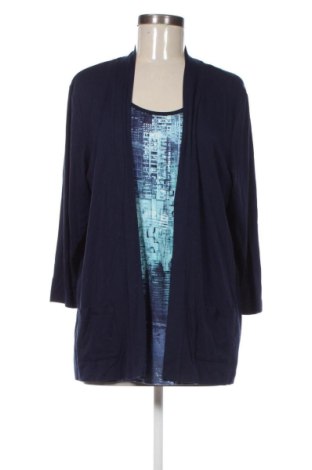 Damen Strickjacke Rabe, Größe XL, Farbe Blau, Preis 41,99 €