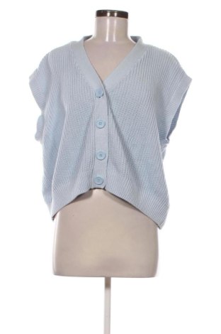 Damen Strickjacke Stradivarius, Größe XL, Farbe Blau, Preis 6,99 €