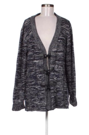 Damen Strickjacke Ulla Popken, Größe XXL, Farbe Mehrfarbig, Preis 21,00 €