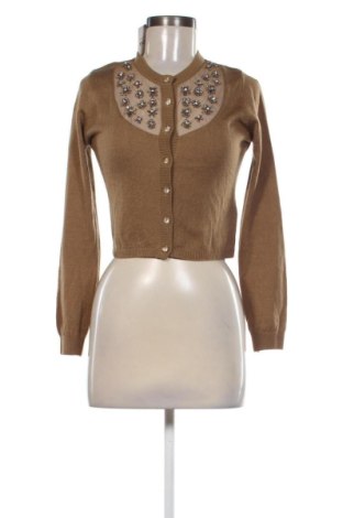 Damski kardigan Zara, Rozmiar S, Kolor Brązowy, Cena 75,02 zł