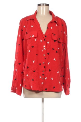 Cămașă de femei Adrienne Vittadini, Mărime XL, Culoare Roșu, Preț 173,99 Lei