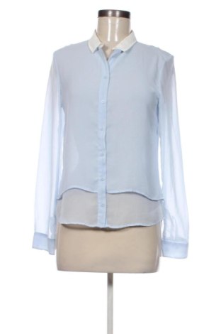 Cămașă de femei Bershka, Mărime M, Culoare Albastru, Preț 67,00 Lei