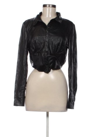 Дамска риза Bershka, Размер L, Цвят Черен, Цена 13,29 €