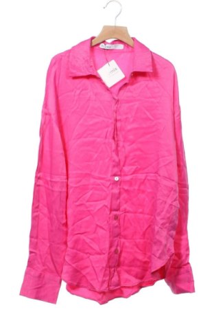 Дамска риза Bershka, Размер XS, Цвят Розов, Цена 23,80 €