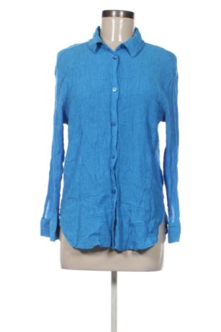 Дамска риза Bershka, Размер M, Цвят Син, Цена 12,27 €