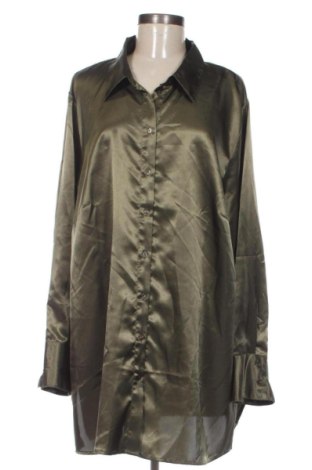 Γυναικείο πουκάμισο Bpc Bonprix Collection, Μέγεθος 3XL, Χρώμα Πράσινο, Τιμή 12,85 €
