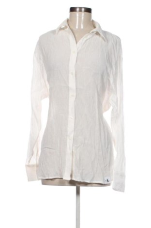 Cămașă de femei Calvin Klein Jeans, Mărime S, Culoare Alb, Preț 182,46 Lei