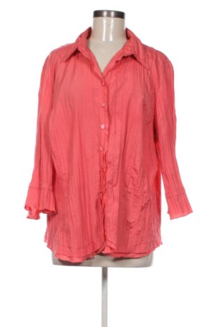 Γυναικείο πουκάμισο Canda, Μέγεθος XXL, Χρώμα Κόκκινο, Τιμή 12,85 €