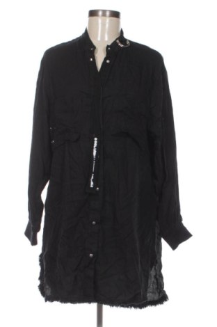 Γυναικείο πουκάμισο Diesel, Μέγεθος S, Χρώμα Μαύρο, Τιμή 68,48 €