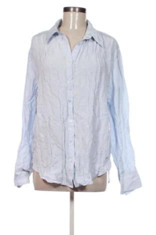 Cămașă de femei Gina Tricot, Mărime M, Culoare Albastru, Preț 63,99 Lei