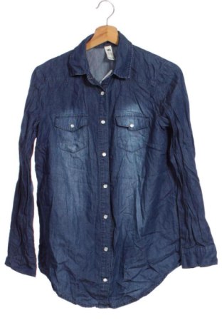 Дамска риза Gina Tricot, Размер XS, Цвят Син, Цена 10,73 €