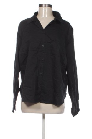 Γυναικείο πουκάμισο H&M, Μέγεθος XL, Χρώμα Μαύρο, Τιμή 15,99 €