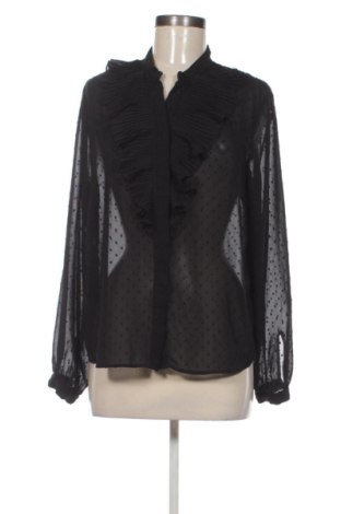 Дамска риза H&M, Размер L, Цвят Черен, Цена 13,29 €