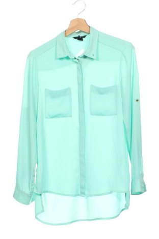 Дамска риза H&M, Размер XS, Цвят Зелен, Цена 13,29 €