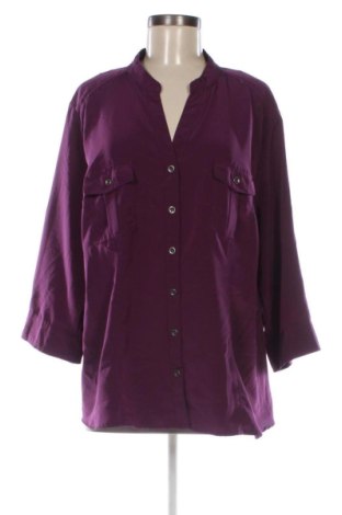 Dámska košeľa  Laura Scott, Veľkosť 5XL, Farba Fialová, Cena  15,95 €