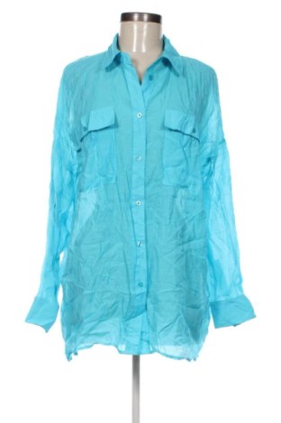 Cămașă de femei Numph, Mărime M, Culoare Albastru, Preț 173,99 Lei