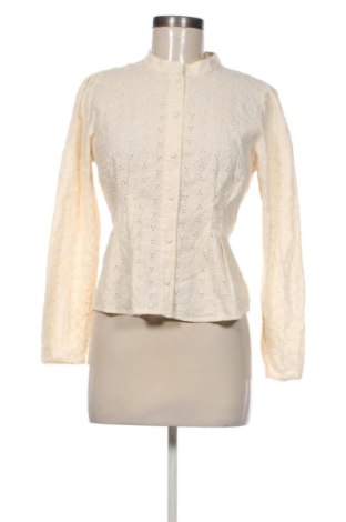 Γυναικείο πουκάμισο ONLY, Μέγεθος L, Χρώμα  Μπέζ, Τιμή 10,17 €