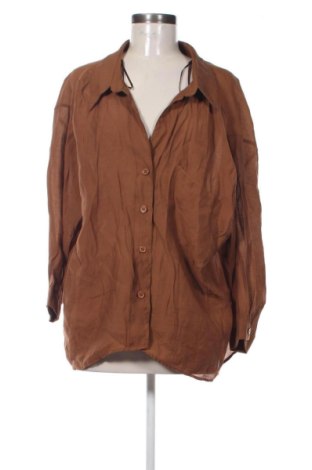 Γυναικείο πουκάμισο Perry, Μέγεθος XXL, Χρώμα Καφέ, Τιμή 20,00 €