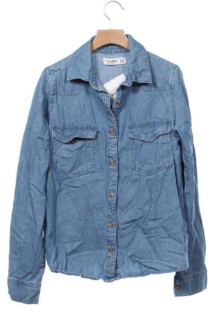Damska koszula Pull&Bear, Rozmiar XS, Kolor Niebieski, Cena 67,99 zł