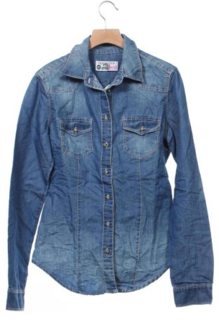 Damenbluse Terranova, Größe XS, Farbe Blau, Preis 16,99 €