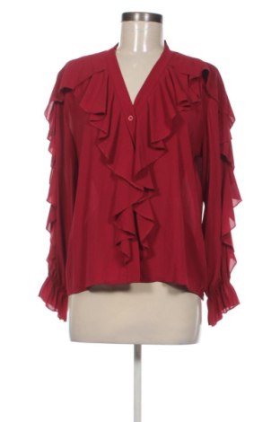 Γυναικείο πουκάμισο Unbranded, Μέγεθος XL, Χρώμα Κόκκινο, Τιμή 13,00 €