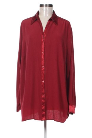 Cămașă de femei Unbranded, Mărime 3XL, Culoare Roșu, Preț 86,33 Lei