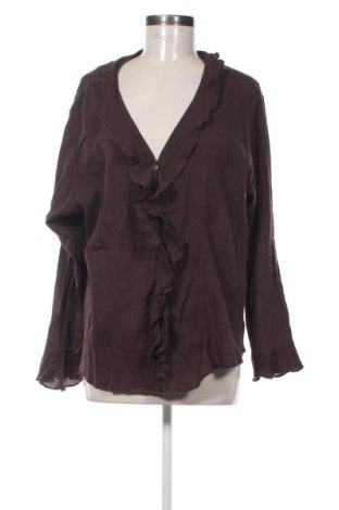 Cămașă de femei Unbranded, Mărime XXL, Culoare Maro, Preț 67,77 Lei