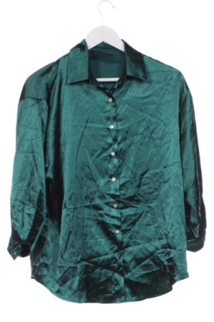 Γυναικείο πουκάμισο Unbranded, Μέγεθος XS, Χρώμα Πράσινο, Τιμή 15,99 €