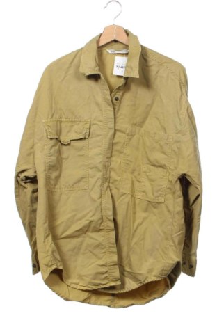 Γυναικείο πουκάμισο Zara, Μέγεθος XS, Χρώμα Πράσινο, Τιμή 28,66 €