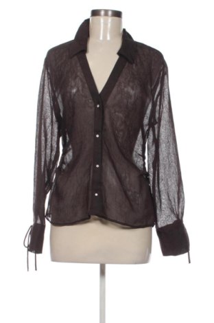 Γυναικείο πουκάμισο Zara, Μέγεθος L, Χρώμα Καφέ, Τιμή 14,00 €