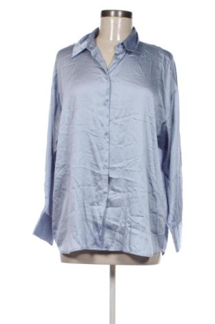 Cămașă de femei Zara, Mărime M, Culoare Albastru, Preț 85,99 Lei