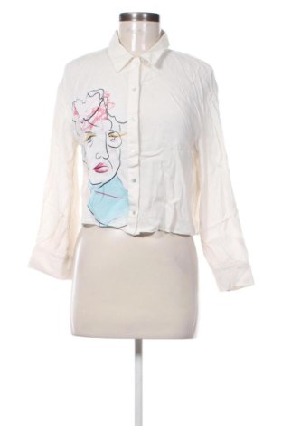 Cămașă de femei Zara, Mărime S, Culoare Ecru, Preț 72,99 Lei