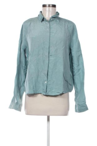 Дамска риза Zara, Размер L, Цвят Син, Цена 21,85 €