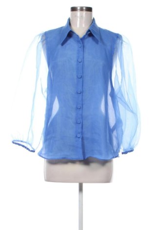 Дамска риза Zara, Размер XXL, Цвят Син, Цена 16,00 €