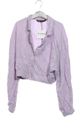 Cămașă de femei Zara, Mărime XS, Culoare Mov, Preț 85,99 Lei