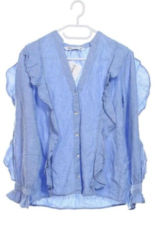 Damenbluse Zara, Größe XS, Farbe Blau, Preis 13,81 €