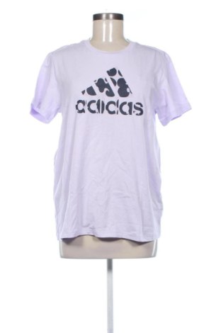 Damen T-Shirt Adidas, Größe L, Farbe Lila, Preis 17,74 €