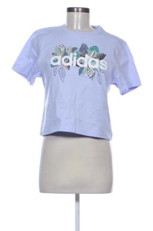 Damski T-shirt Adidas, Rozmiar S, Kolor Fioletowy, Cena 51,17 zł
