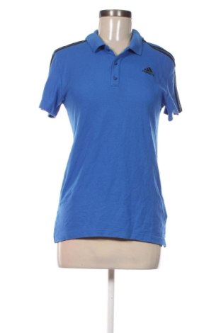 Γυναικείο t-shirt Adidas, Μέγεθος S, Χρώμα Μπλέ, Τιμή 16,99 €