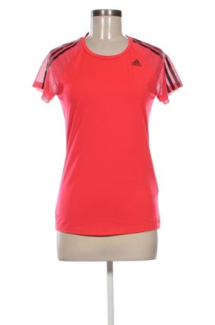 Damski T-shirt Adidas, Rozmiar XS, Kolor Czerwony, Cena 75,02 zł