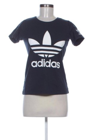 Damski T-shirt Adidas Originals, Rozmiar L, Kolor Niebieski, Cena 72,99 zł