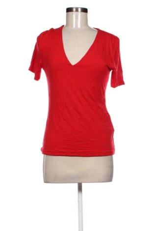 Damski T-shirt Amisu, Rozmiar L, Kolor Czerwony, Cena 45,99 zł