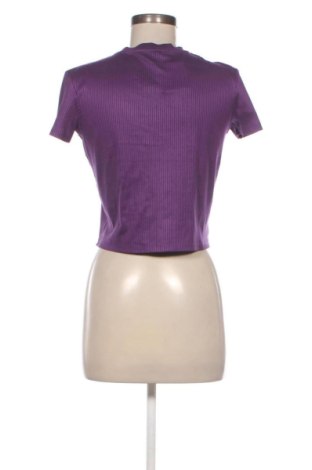 Tricou de femei Bershka, Mărime M, Culoare Mov, Preț 53,99 Lei