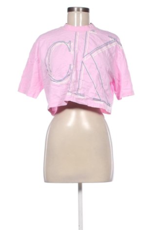 Tricou de femei Calvin Klein Jeans, Mărime XS, Culoare Roz, Preț 107,99 Lei