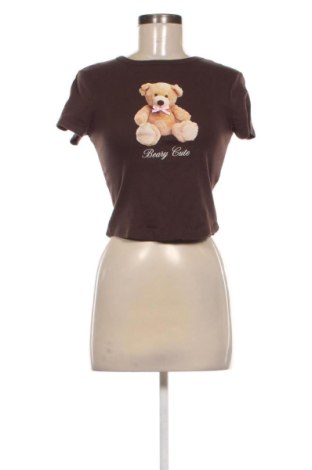 Tricou de femei Fb Sister, Mărime S, Culoare Maro, Preț 46,92 Lei